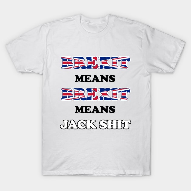 Brexit means Brexit T-Shirt by edgarcat